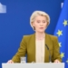 Ursula von der Leyen durante la presentación de sanciones contra Rusia
