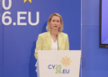 Kaja Kallas en conferencia sobre fondos para Ucrania