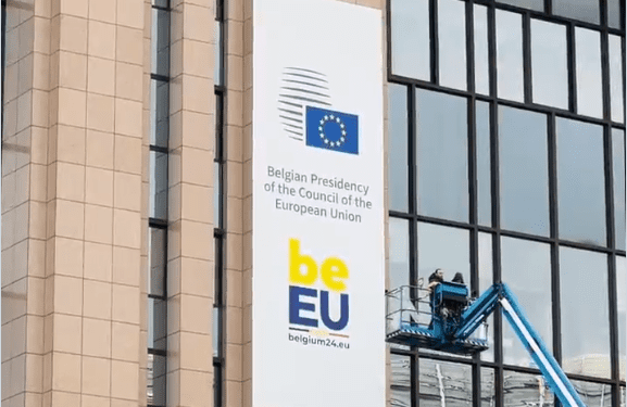 Proteger, reforzar, preparar, lema de la Presidencia Belga del Consejo de la UE 2024