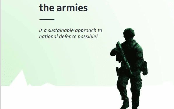 El Consejo Europeo realiza un análisis para hacer más ecológicos los Ejércitos