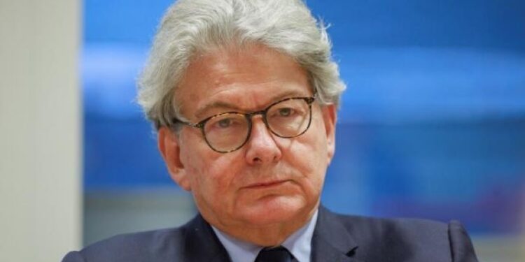 El comisario Breton asegura ante el Consejo Atlántico que Ucrania seguirá siendo nuestra prioridad