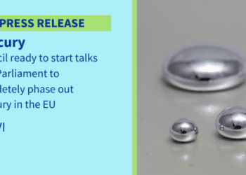 El Consejo está dispuesto a eliminar el uso del mercurio en la UE