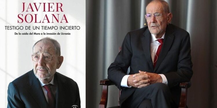 Javier Solana, lúcido testigo de un tiempo incierto