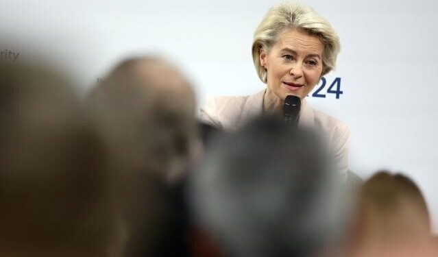 Backstage: Von der Leyen se marca un mate loco
