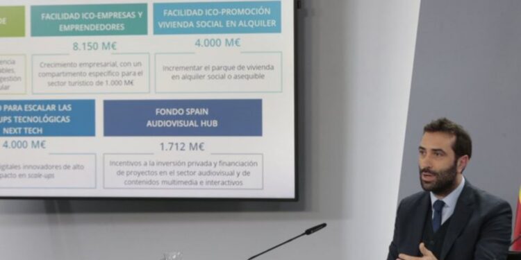 España moviliza a través del ICO los primeros 40.000 de euros en préstamos del Plan de Recuperación