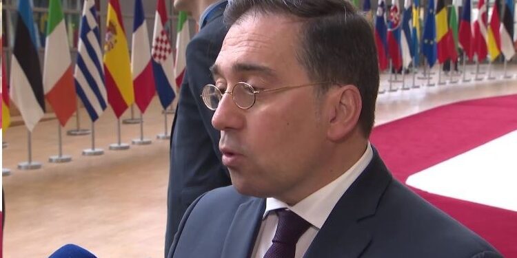 Albares rechaza el simulacro de elecciones en los territorios ucranianos ocupados