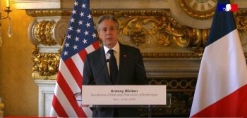Blinken afirma en París que Ucrania se encuentra en su momento más crítico