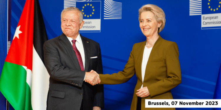 Bruselas aprueba una propuesta macrofinanciera de 500 millones de euros para Jordania