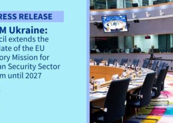 Se prorroga el mandato de la Misión Asesora de la UE en relación a la seguridad civil en Ucrania hasta 2027