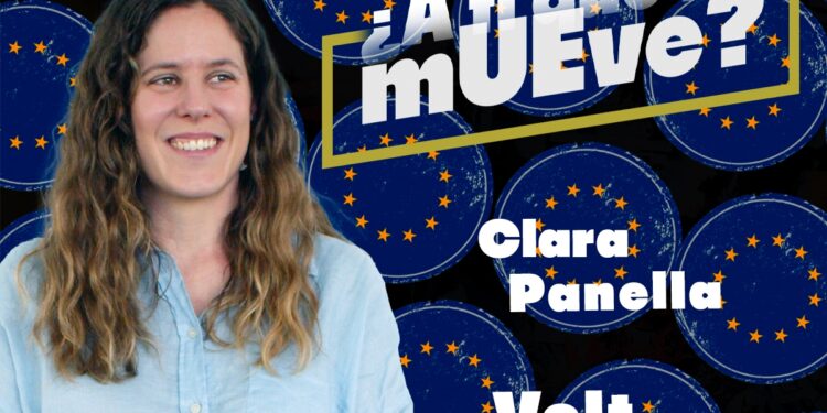 ¿A ti qué te mUEve?: Clara Panella, candidata de Volt España a las elecciones europeas