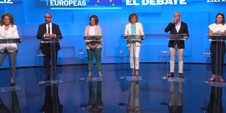 Debate electoral: los seis candidatos abordan las claves principales de cara a las elecciones del 9J