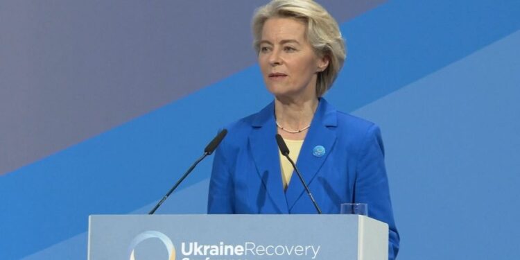 Conferencia de Recuperación de Ucrania: en julio se destinarán 1.500 millones de euros para reconstrucción y defensa