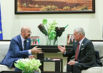 Michel recuerda que todo el sufrimiento en Gaza ocurre a solo unos kilómetros de aquí