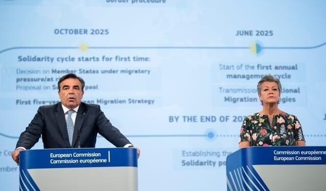 Bruselas presenta su plan común de aplicación del Pacto sobre Migración y Asilo