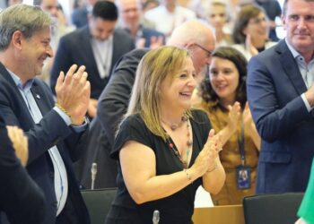 Iratxe García, reelegida presidenta del grupo socialdemócrata en el Parlamento Europeo