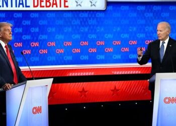 Biden y Trump obvian a la UE en su primer debate electoral