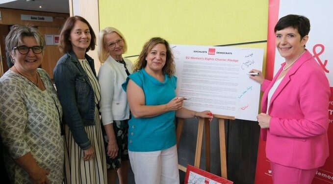 Los socialdemócratas reafirman su compromiso con la igualdad de género mediante la Carta de los Derechos de la Mujer de la UE