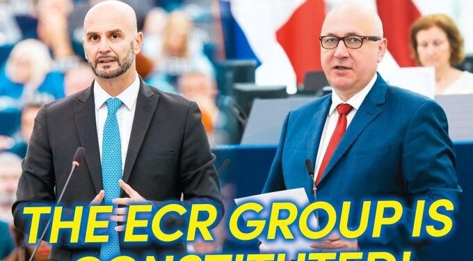 El Grupo ECR se constituye con 84 eurodiputados, incluyendo los 6 de Vox