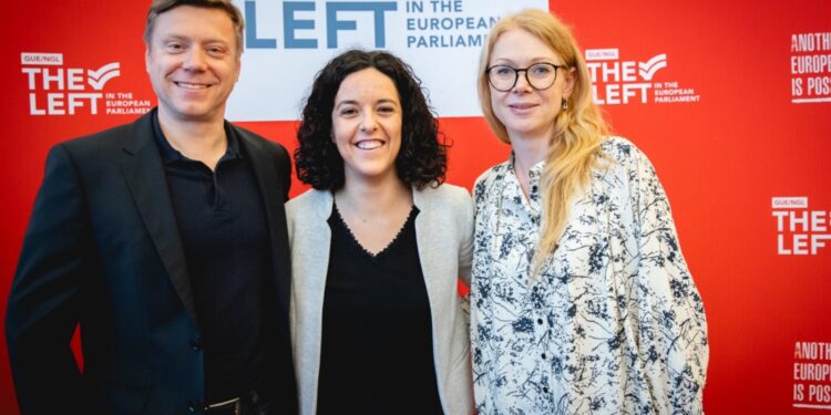 La Izquierda constituye su grupo en el Parlamento Europeo y rechaza la «Coalición Ursula»