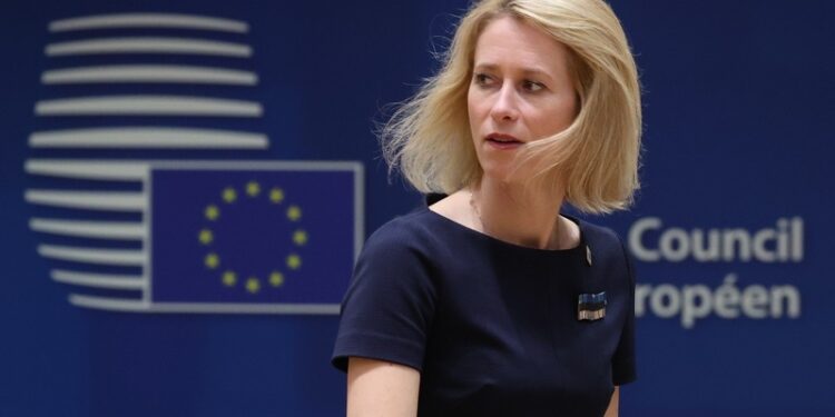 Kallas dimite como primera ministra de Estonia tras su nominación para ser la próxima Alta Representante de la UE