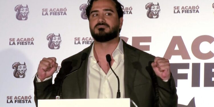 Se Acabó la Fiesta en los No Inscritos y Alvise dejará de ser eurodiputado cuando se convoquen elecciones generales