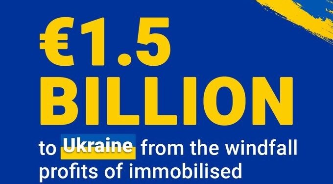 Bruselas moviliza los primeros 1.500 millones de euros procedentes de activos rusos inmovilizados