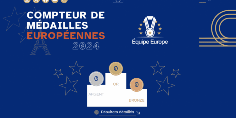La delegación francesa de la UE lanza el medallero olímpico europeo