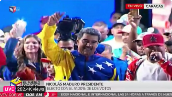 EL CONSEJO NACIONAL ELECTORAL DE VENEZUELA DICE QUE MADURO TRIUNFÓ; LA OPOSICIÓN NO LO ACEPTA