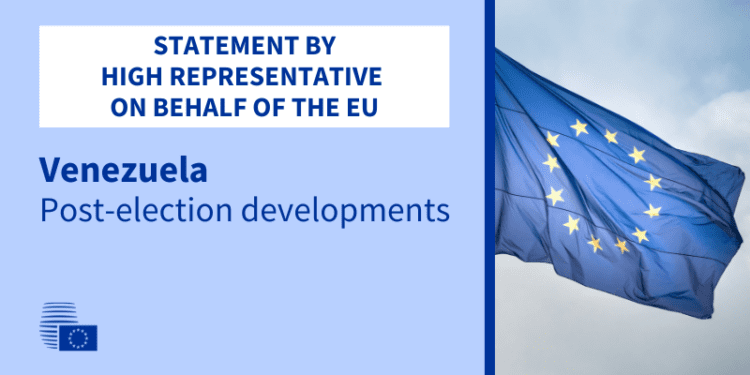 La UE pide una mayor verificación independiente de los resultados en Venezuela