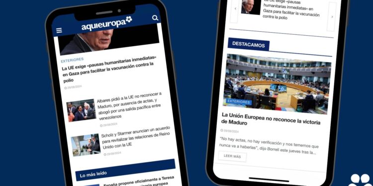 ¡Aquí Europa estrena nueva web!