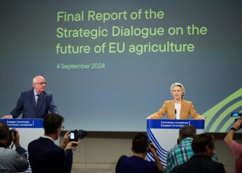 Von der Leyen recibe el informe sobre el futuro de la agricultura e insta a «mantener el espíritu y las relaciones forjadas» durante el Diálogo Estratégico