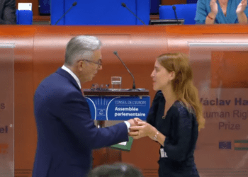 María Corina Machado recibe el Premio de Derechos Humanos Václav Havel del Consejo de Europa