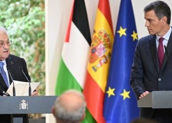 Mahmud Abás propone ante Sánchez que la conferencia internacional de paz se celebre en Madrid