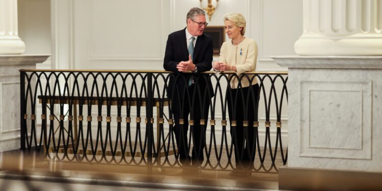 Starmer y Von der Leyen se reúnen la semana que viene en Bruselas para restablecer relaciones