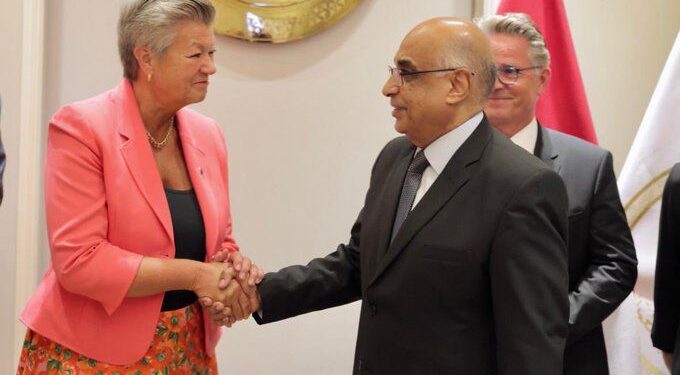 Johansson visita Egipto para tratar la lucha contra la inmigración ilegal