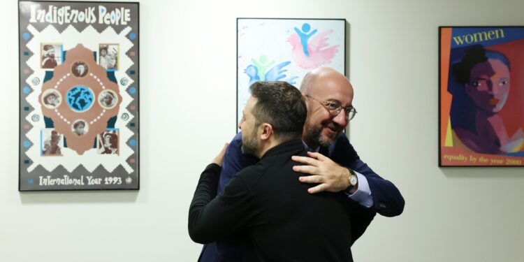 Michel invita a Zelenski a la Cumbre Europea para presentar su plan de victoria a los jefes de Estado y de Gobierno