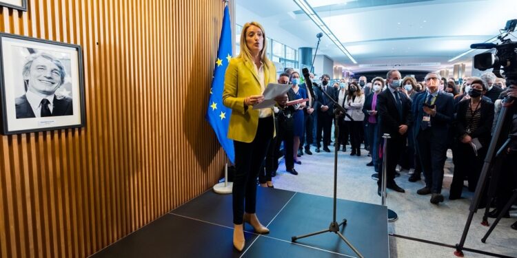 La UE recuerda a Sassoli en el primer aniversario de su fallecimiento