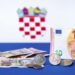 Exitosa transición al euro en Croacia