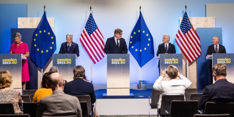 LA UE y EE. UU. reafirman su compromiso de trabajar en una fuerte asociación transatlántica, en un momento de grandes desafíos geopolíticos