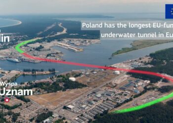 La UE inaugura en Polonia Túnel Submarino más Largo de Europa en Polonia
