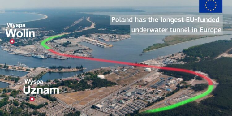 La UE inaugura en Polonia Túnel Submarino más Largo de Europa en Polonia