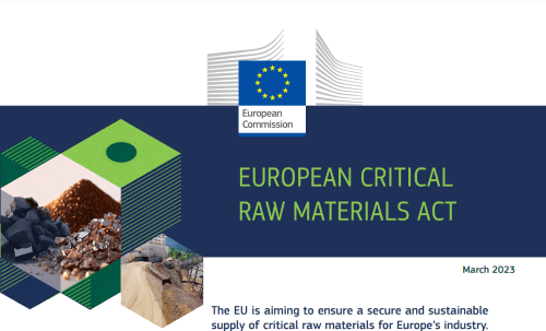 El Consejo autoriza a la Comisión negociar con EEUU un Acuerdo sobre Minerales Críticos