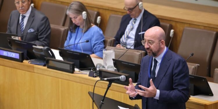 Michel insta a China a sumarse a la petición a Rusia de poner fin a la guerra en Ucrania