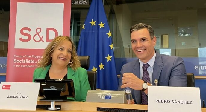 Sánchez asegura que los socialdemócratas pararán la ola reaccionaria en las elecciones al Parlamento Europeo de 2024