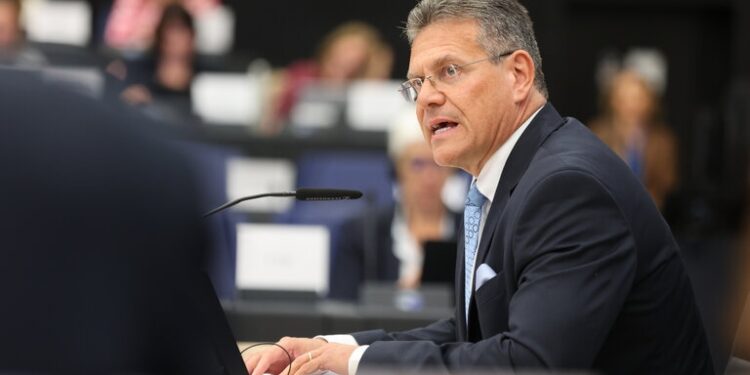 Maros Sefcovic, a examen para ser el próximo vicepresidente ejecutivo del Pacto Verde