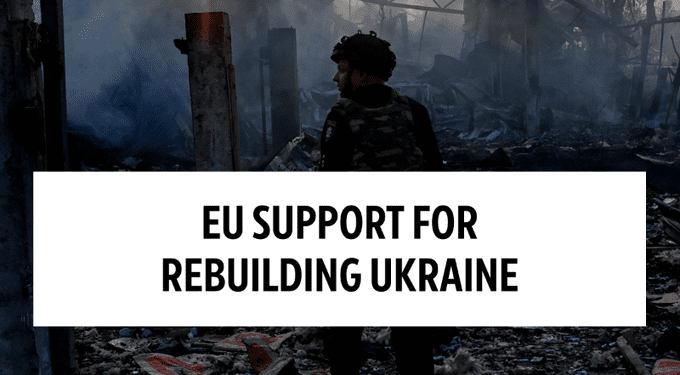 El Parlamento mejora la propuesta de 50.000 millones de euros para la reconstrucción de Ucrania