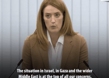 Metsola reitera el compromiso de la UE de alcanzar la paz duradera entre Israel y Palestina