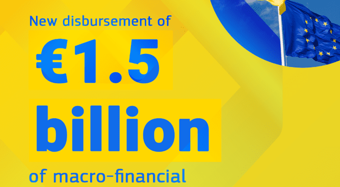 La UE destina 1.500 millones más de apoyo financiero a Ucrania