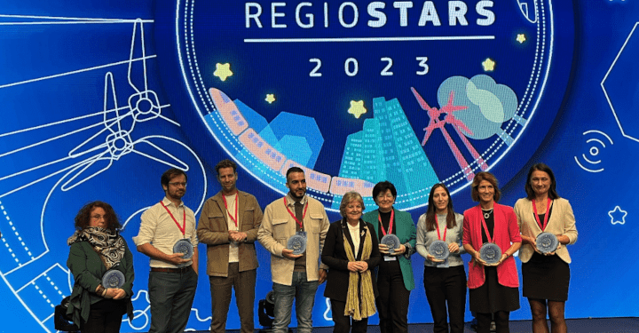 El Edificio Fundación Pasqual Maragall premio Regiostar 2023 al proyecto una Europa competitiva e inteligente
