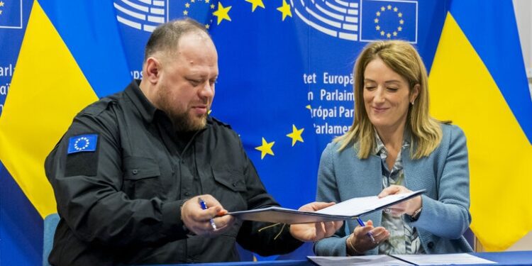 La Eurocámara reafirma su solidaridad con el pueblo ucraniano